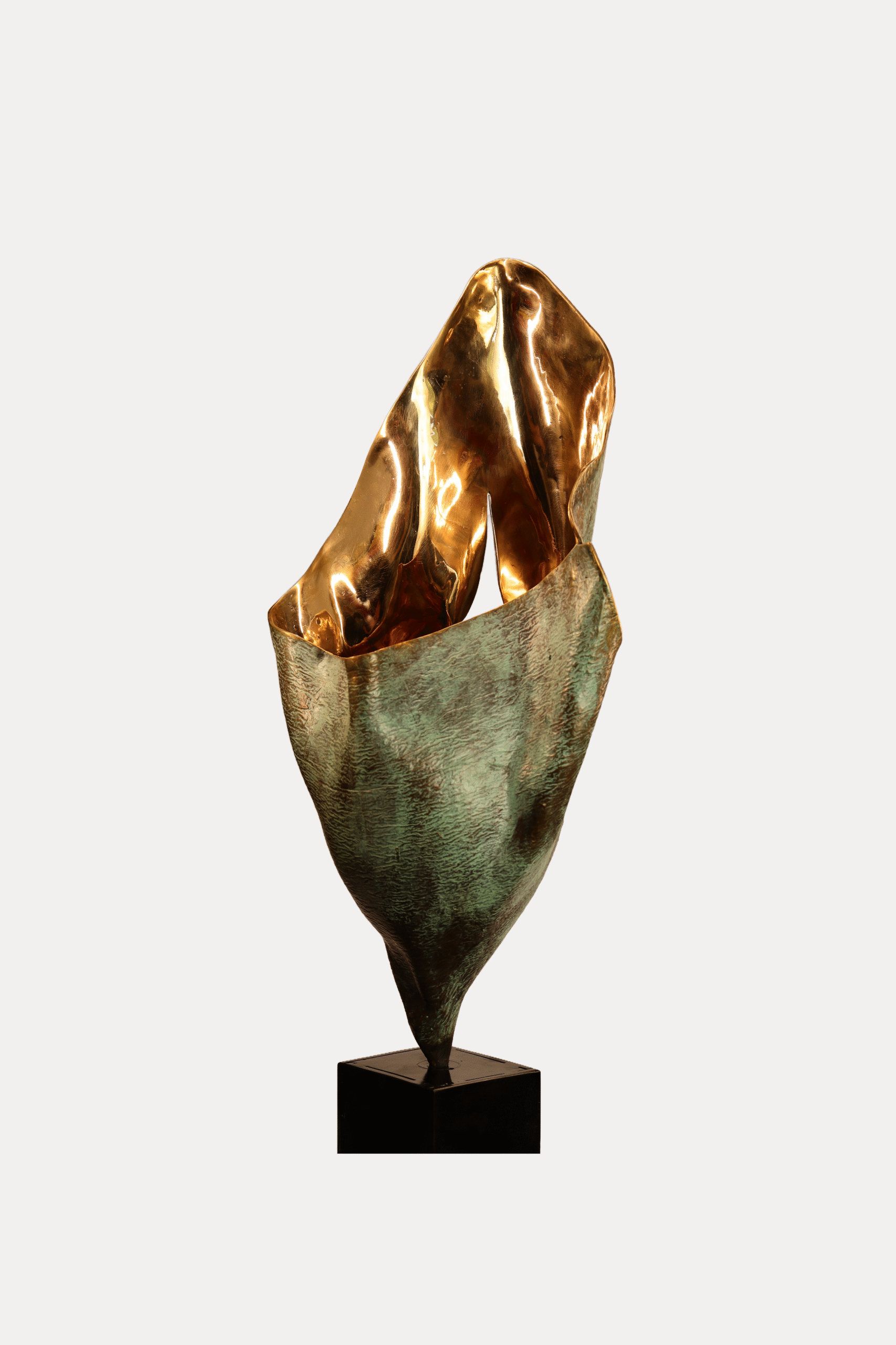 Rzeźba lampa Flame Piotr Garstka - obrazek 2