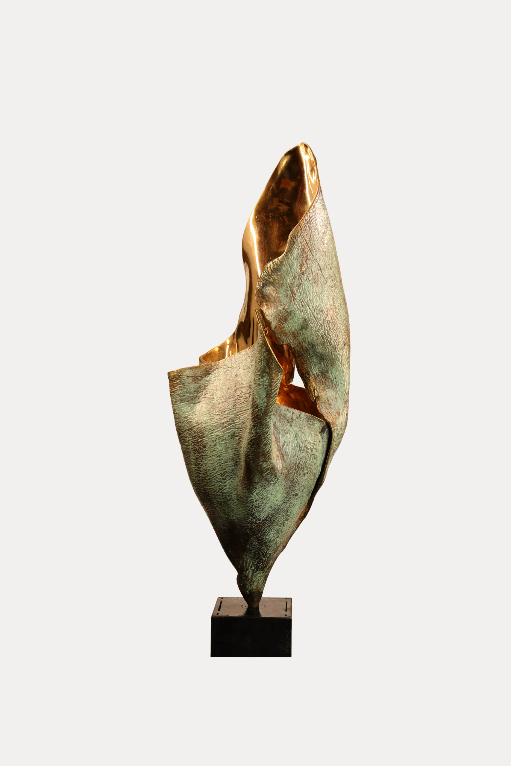 Rzeźba lampa Flame Piotr Garstka - obrazek 3